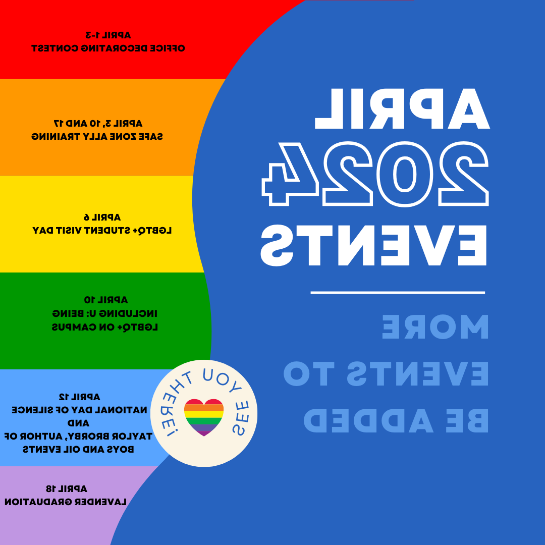 April 2024 LGBTQ Campus Events